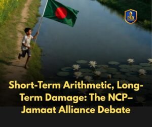 Here is the English translation of the analytical piece: --- ## The NCP-Jamaat Alliance: A Journey Toward Political Suicide In the history of Bangladeshi politics, certain moments arise that political scientists call a "window of opportunity"—a brief period when the public is ready to dismantle old arrangements and embrace something new. The mass uprising of July 2024 was exactly such a moment. This movement was not merely anti-government; it was an explosion of the frustrations, dreams, and moral expectations of a generation. The NCP (New Political Power) emerged as the claimant to the political representation of that generation. However, the decision currently facing the NCP—an alliance with Jamaat-e-Islami—is not just a strategic error; it is a long-term political suicide. ### Ideological Betrayal and Brand Destruction The core strength of the NCP is the youth. This generation is: * In favor of a secular and modern state structure. * Believers in inclusive development and social justice. * Expectant of ethics and transparency in politics. In the eyes of these youths, an alliance with Jamaat is an ideological betrayal. This is not just a coalition; it is the **brand dilution** of the NCP’s political identity. The identity a new party builds in its early stages is its greatest future asset. A Jamaat alliance will destroy that asset. ### Voter Reality: Stuck in "No Man’s Land" The voter map of Bangladesh is very clear: 1. Urban educated youth and the middle class are anti-Jamaat. 2. Religiously conservative voters prefer to vote directly for Jamaat. 3. Pro-change rural youth are often alienated by communal politics. Consequently, by aligning with Jamaat, the NCP will fall into a position where no one fully accepts them as their own. In politics, this is called **No Man’s Land**—the most dangerous position to occupy. ### Political Abandonment of Voters in 270 Seats If the NCP contests only 30 seats as part of a coalition, the message sent to supporters in the remaining 270 seats will be: *"We do not need your votes."* It is an established truth in political psychology that a voter’s first voting experience is crucial in forming their party identity. The youth in these 270 seats will look for alternative parties, grow accustomed to them, and bringing them back five years later will be nearly impossible. ### "No Money, No Organization"—How True is this Excuse? New parties often claim: "We don't have the funds or the organization to fight in 300 seats." But the politics of 2025 is not the politics of 1995. Today: * **Crowdfunding** is a proven model. * **Social media campaigning** is more effective and less expensive than traditional campaigns. * **A network of young volunteers** can create a powerful organizational structure. Barack Obama, Bernie Sanders, and India’s AAP have all proven that small donations from the public can transform into a massive political force. "No money" is not a barrier; it is a problem of perspective. ### The Psychology of the First Election For a new party, the first election is not just about winning seats; it is a moment of identity construction. It is during this election that people decide: * Is the party ideological or opportunistic? * Are they brave or timid? * Are they a symbol of change or just another version of the old politics? A Jamaat alliance will label the NCP as an **opportunistic party**—one that prioritizes convenience over ideology. ### The Calculus of Numbers: Alliance vs. Running Solo By joining the Jamaat alliance and contesting 30 seats, the NCP might win a maximum of 25–30 seats. But its nationwide vote share will remain limited, its presence partial, and its future uncertain. On the other hand, by contesting all 300 seats independently, even if they secure only 10–12% of the total vote, it would establish the NCP as the third-largest political force in the country. In politics, **vote share is the currency of the future—not seats.** ### Accountability to History The NCP is not just a representative of those who gave their lives, were injured, or took to the streets with dreams during the July 2024 movement; it is also accountable to them. History will repeatedly ask one question: *"Did you fight for power, or for change?"* The Jamaat alliance will have already written the answer to that question. ### Conclusion In politics, some decisions create a **point of no return**. For the NCP, the Jamaat alliance is exactly such a decision. Short-term gains in seats may be achieved, but in the long run, they will lose: * The trust of the younger generation. * The moral high ground. * The potential for future leadership. Bangladeshi politics does not need another "small opportunistic party." It craves a brave, ideology-driven, and uncompromising new force. The only question remains—**does the NCP want to be that force, or does it want to be lost in the footnotes of history?** --- **Would you like me to refine the tone of this translation (e.g., make it more academic or more journalistic) or help you draft a rebuttal to these arguments?**