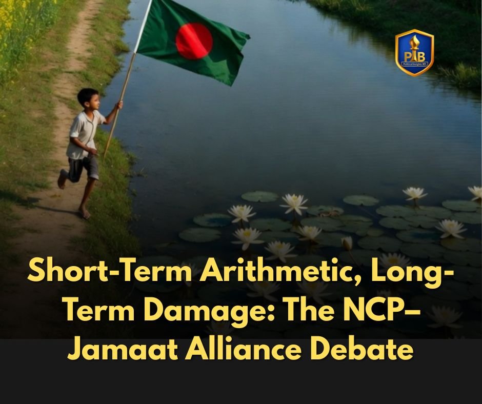 Here is the English translation of the analytical piece: --- ## The NCP-Jamaat Alliance: A Journey Toward Political Suicide In the history of Bangladeshi politics, certain moments arise that political scientists call a "window of opportunity"—a brief period when the public is ready to dismantle old arrangements and embrace something new. The mass uprising of July 2024 was exactly such a moment. This movement was not merely anti-government; it was an explosion of the frustrations, dreams, and moral expectations of a generation. The NCP (New Political Power) emerged as the claimant to the political representation of that generation. However, the decision currently facing the NCP—an alliance with Jamaat-e-Islami—is not just a strategic error; it is a long-term political suicide. ### Ideological Betrayal and Brand Destruction The core strength of the NCP is the youth. This generation is: * In favor of a secular and modern state structure. * Believers in inclusive development and social justice. * Expectant of ethics and transparency in politics. In the eyes of these youths, an alliance with Jamaat is an ideological betrayal. This is not just a coalition; it is the **brand dilution** of the NCP’s political identity. The identity a new party builds in its early stages is its greatest future asset. A Jamaat alliance will destroy that asset. ### Voter Reality: Stuck in "No Man’s Land" The voter map of Bangladesh is very clear: 1. Urban educated youth and the middle class are anti-Jamaat. 2. Religiously conservative voters prefer to vote directly for Jamaat. 3. Pro-change rural youth are often alienated by communal politics. Consequently, by aligning with Jamaat, the NCP will fall into a position where no one fully accepts them as their own. In politics, this is called **No Man’s Land**—the most dangerous position to occupy. ### Political Abandonment of Voters in 270 Seats If the NCP contests only 30 seats as part of a coalition, the message sent to supporters in the remaining 270 seats will be: *"We do not need your votes."* It is an established truth in political psychology that a voter’s first voting experience is crucial in forming their party identity. The youth in these 270 seats will look for alternative parties, grow accustomed to them, and bringing them back five years later will be nearly impossible. ### "No Money, No Organization"—How True is this Excuse? New parties often claim: "We don't have the funds or the organization to fight in 300 seats." But the politics of 2025 is not the politics of 1995. Today: * **Crowdfunding** is a proven model. * **Social media campaigning** is more effective and less expensive than traditional campaigns. * **A network of young volunteers** can create a powerful organizational structure. Barack Obama, Bernie Sanders, and India’s AAP have all proven that small donations from the public can transform into a massive political force. "No money" is not a barrier; it is a problem of perspective. ### The Psychology of the First Election For a new party, the first election is not just about winning seats; it is a moment of identity construction. It is during this election that people decide: * Is the party ideological or opportunistic? * Are they brave or timid? * Are they a symbol of change or just another version of the old politics? A Jamaat alliance will label the NCP as an **opportunistic party**—one that prioritizes convenience over ideology. ### The Calculus of Numbers: Alliance vs. Running Solo By joining the Jamaat alliance and contesting 30 seats, the NCP might win a maximum of 25–30 seats. But its nationwide vote share will remain limited, its presence partial, and its future uncertain. On the other hand, by contesting all 300 seats independently, even if they secure only 10–12% of the total vote, it would establish the NCP as the third-largest political force in the country. In politics, **vote share is the currency of the future—not seats.** ### Accountability to History The NCP is not just a representative of those who gave their lives, were injured, or took to the streets with dreams during the July 2024 movement; it is also accountable to them. History will repeatedly ask one question: *"Did you fight for power, or for change?"* The Jamaat alliance will have already written the answer to that question. ### Conclusion In politics, some decisions create a **point of no return**. For the NCP, the Jamaat alliance is exactly such a decision. Short-term gains in seats may be achieved, but in the long run, they will lose: * The trust of the younger generation. * The moral high ground. * The potential for future leadership. Bangladeshi politics does not need another "small opportunistic party." It craves a brave, ideology-driven, and uncompromising new force. The only question remains—**does the NCP want to be that force, or does it want to be lost in the footnotes of history?** --- **Would you like me to refine the tone of this translation (e.g., make it more academic or more journalistic) or help you draft a rebuttal to these arguments?**